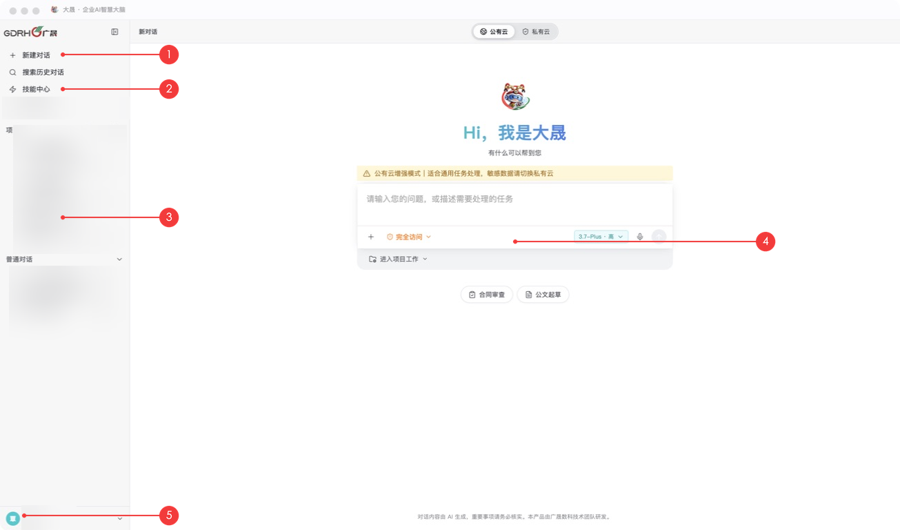 大晟工作台总览